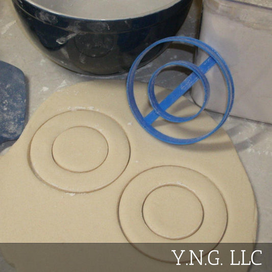 Doughnut or Christmas Wreath Round Shape Cookie Cutter Made In USA PR713