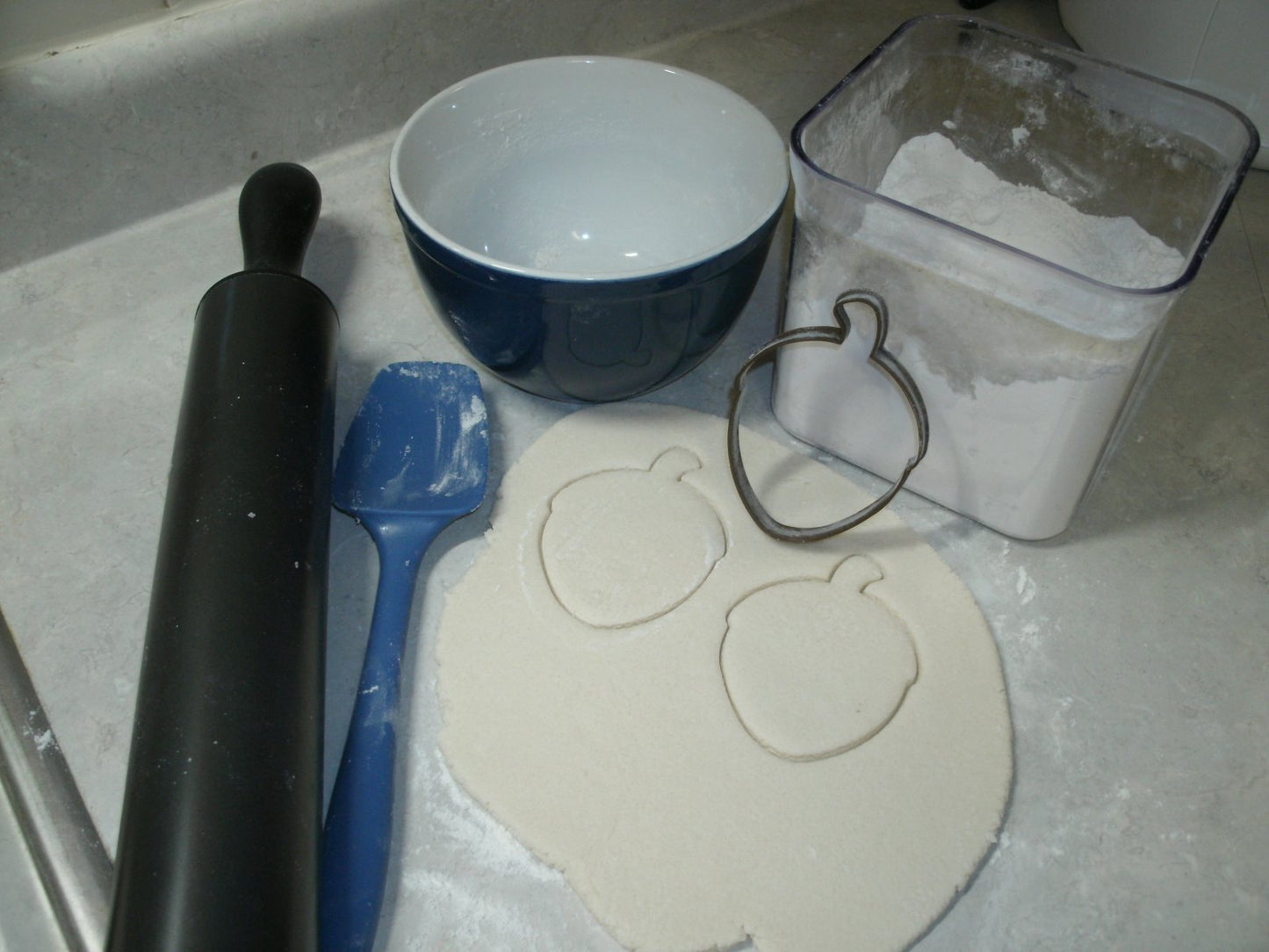 Acorn Oak Nut Seed Fall Cookie Cutter Baking Tool Made In USA PR715