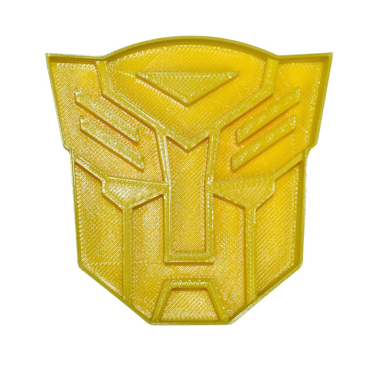 6x Bumblebee Transformers Fondant Cutter Cupcake Topper 1.75 IN USA FD722
