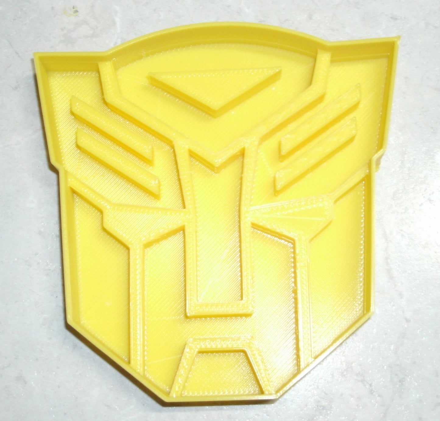 6x Bumblebee Transformers Fondant Cutter Cupcake Topper 1.75 IN USA FD722