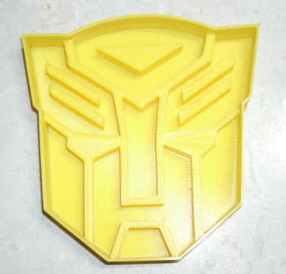6x Bumblebee Transformers Fondant Cutter Cupcake Topper 1.75 IN USA FD722