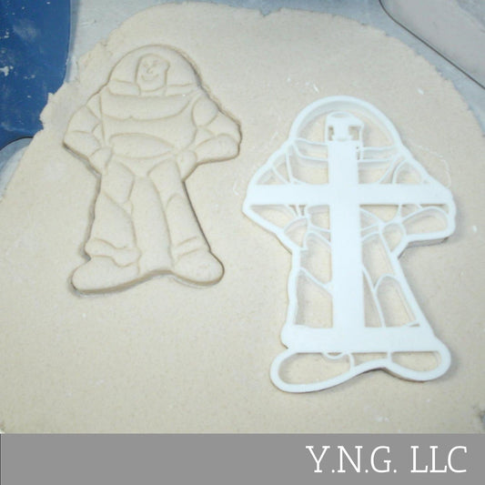 Buzz Lightyear Astronaut Toy Story Movie Cookie Cutter Made In USA PR725