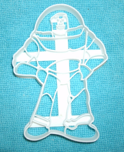 6x Buzz Lightyear Fondant Cutter Cupcake Topper 1.75 IN USA FD725