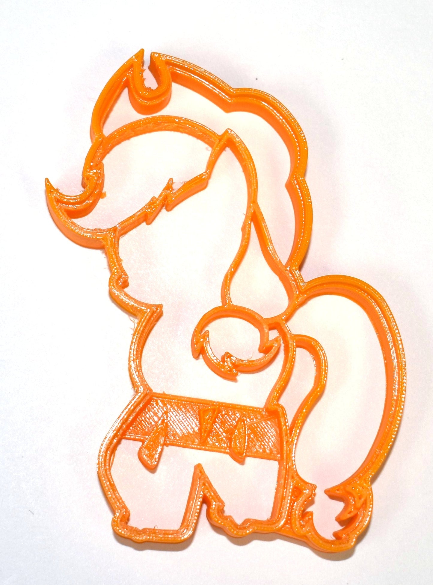 6x Applejack Pony Fondant Cutter Cupcake Topper 1.75 IN USA FD738