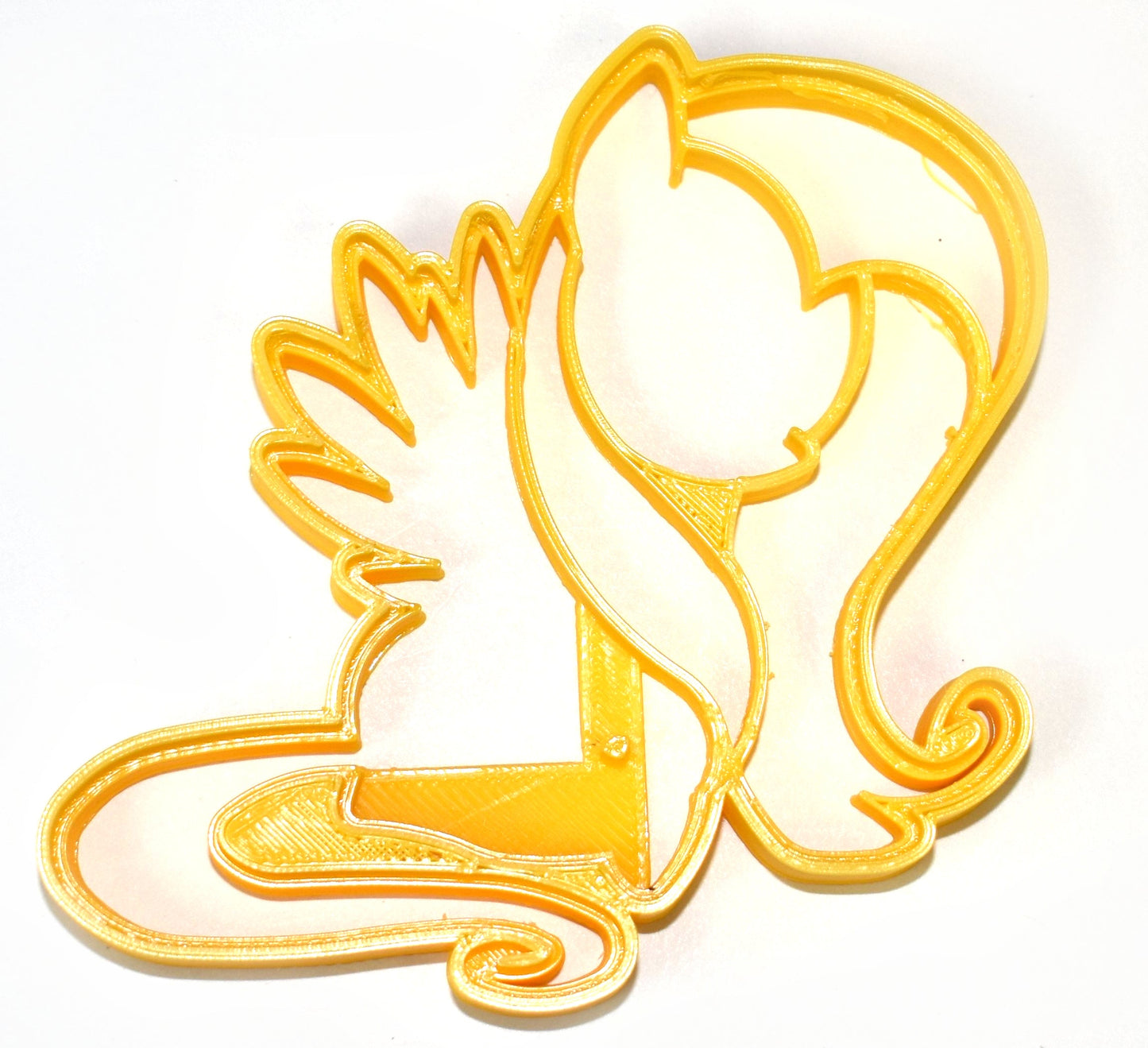 6x Fluttershy Pegasus Fondant Cutter Cupcake Topper 1.75 IN USA FD741