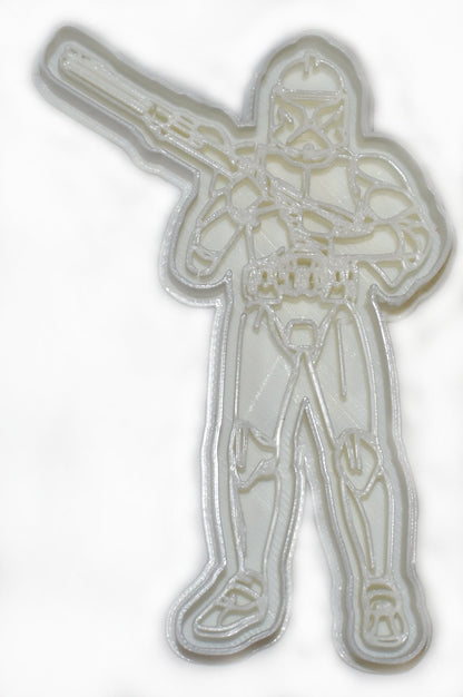 Clone Trooper Republic Soldier Star Wars Cookie Cutter Made In USA PR749