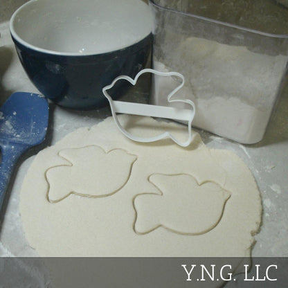 Dove White Bird of Peace Outline Cookie Cutter Made In USA PR754
