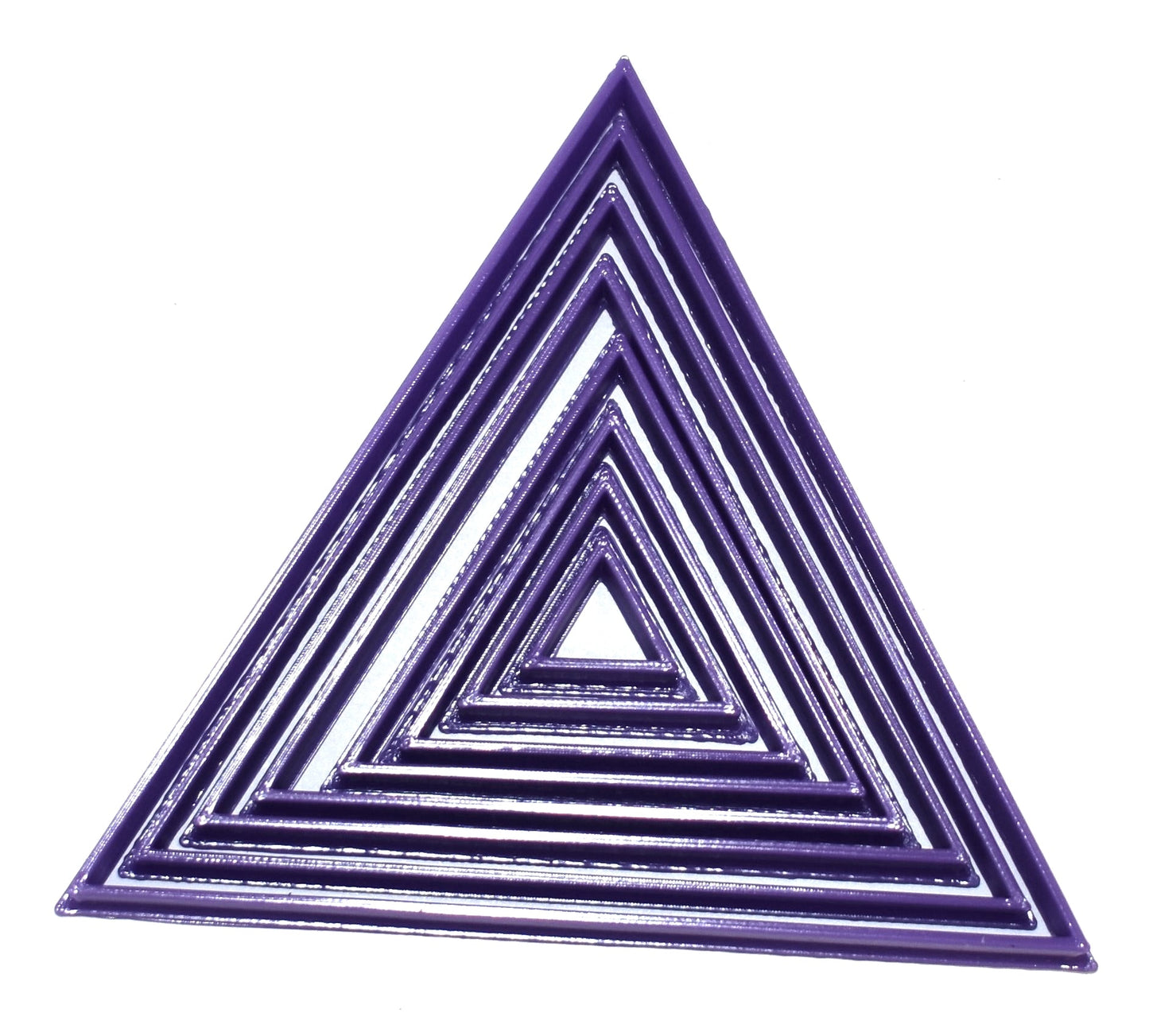 Ascending Triangles Set of 8 Special Occasion Cookie Cutter Made In USA PR756