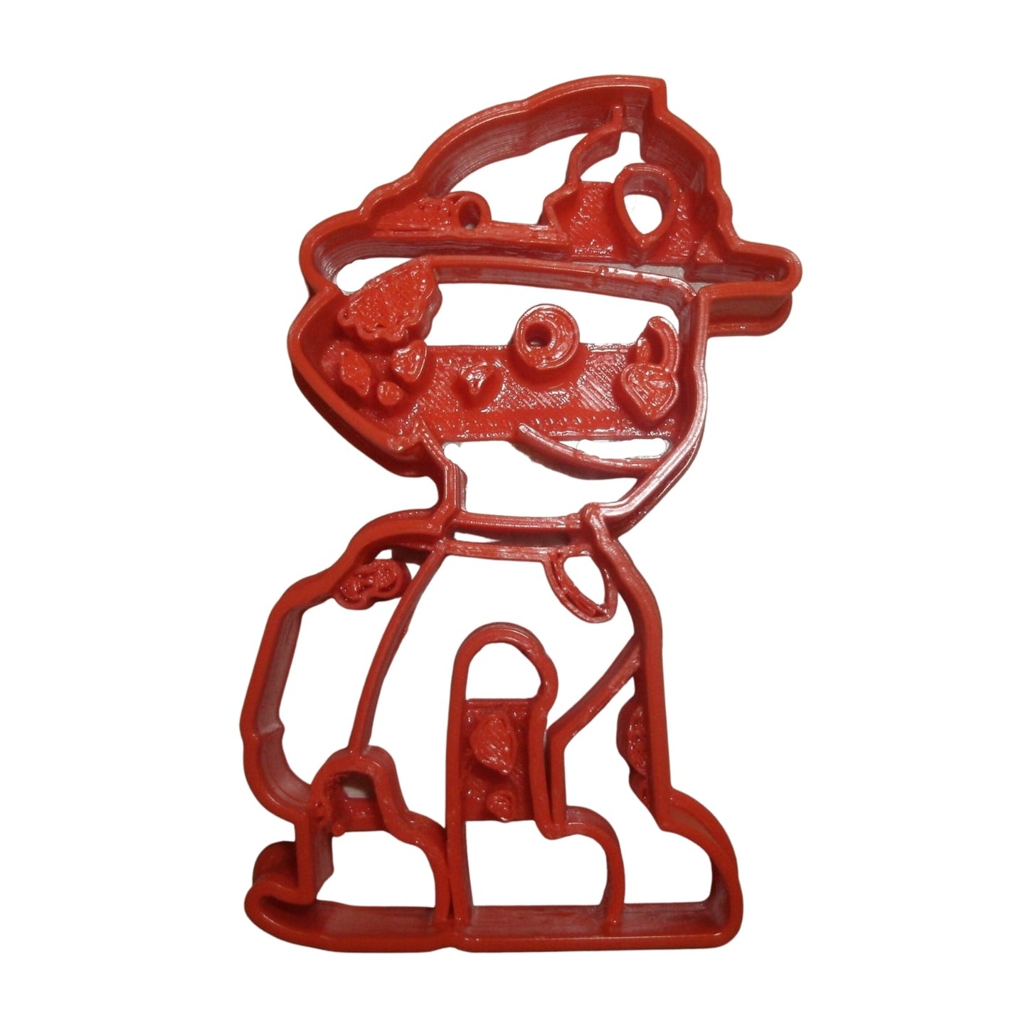6x Marshall Paw Patrol Fondant Cutter Cupcake Topper 1.75 IN FD785
