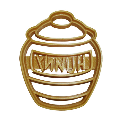 6x Honey Hunny Pot Fondant Cutter Cupcake Topper 1.75 IN USA FD797