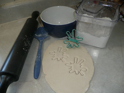 Paint Splatter Artist Painter Art Splash Cookie Cutter Made In USA PR818