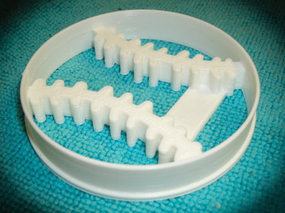 6x Baseball Ball Fondant Cutter Cupcake Topper 1.75 IN USA FD820
