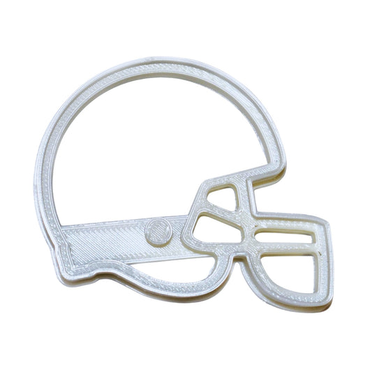 6x Football Helmet Fondant Cutter Cupcake Topper 1.75 IN USA FD821