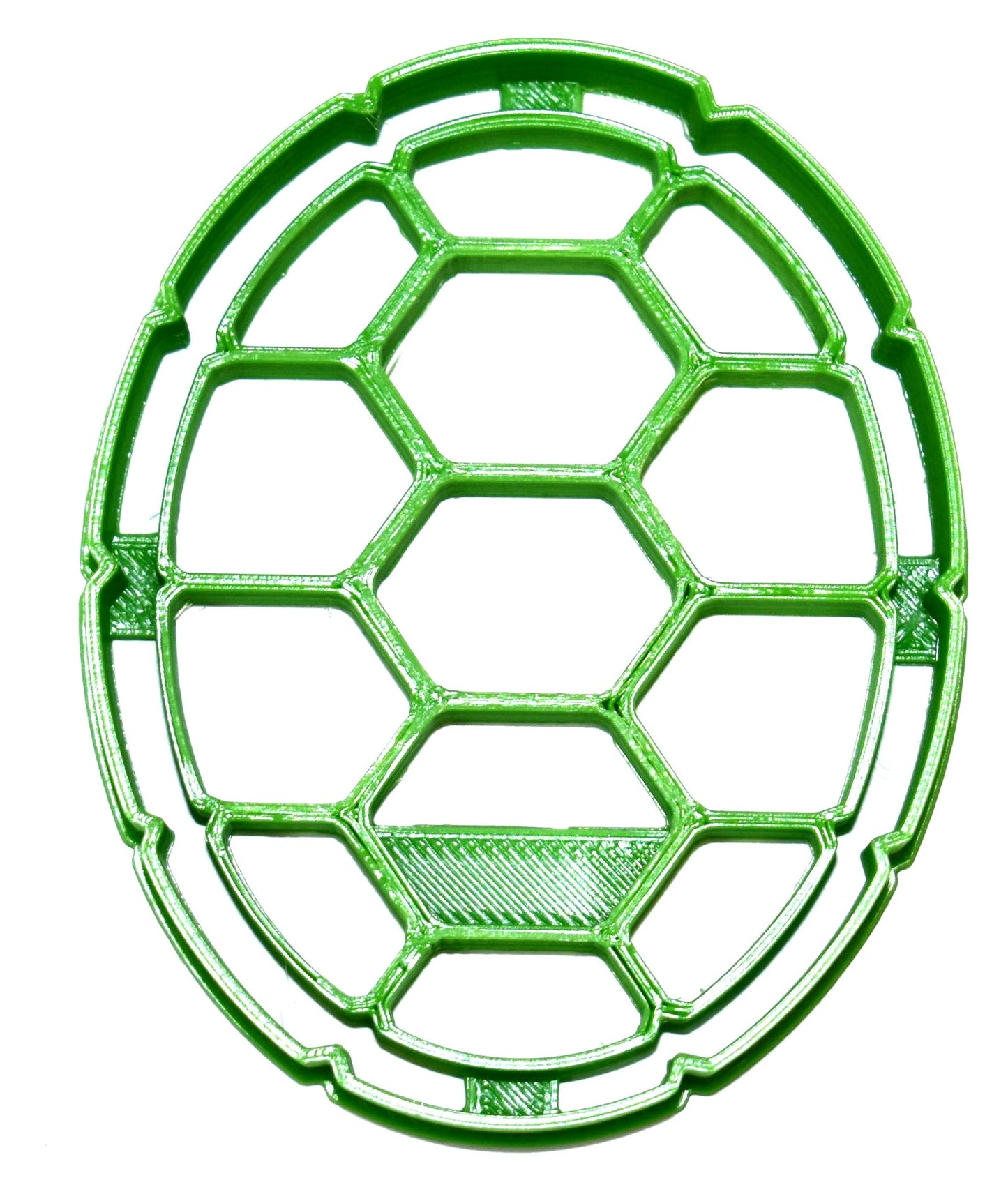 Turtle Shell Tortoise Reptile TMNT Cartoon Cookie Cutter Made In USA PR825