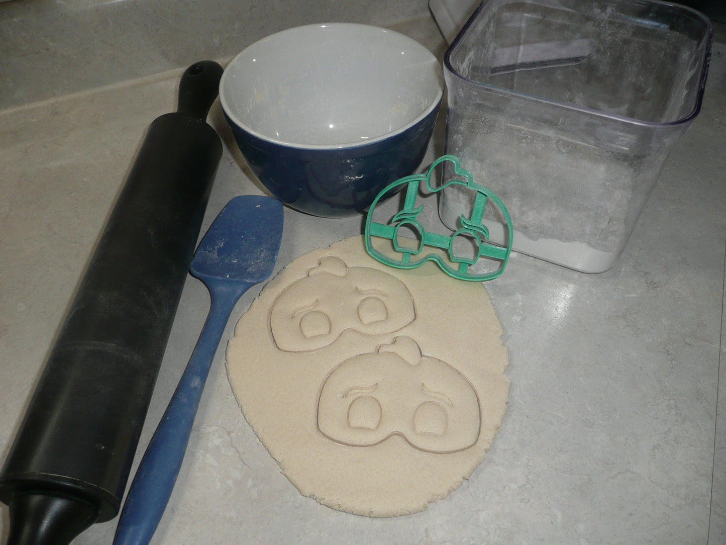 Gekko Detailed Mask PJ Masks TV Show Cookie Cutter Made In USA PR827