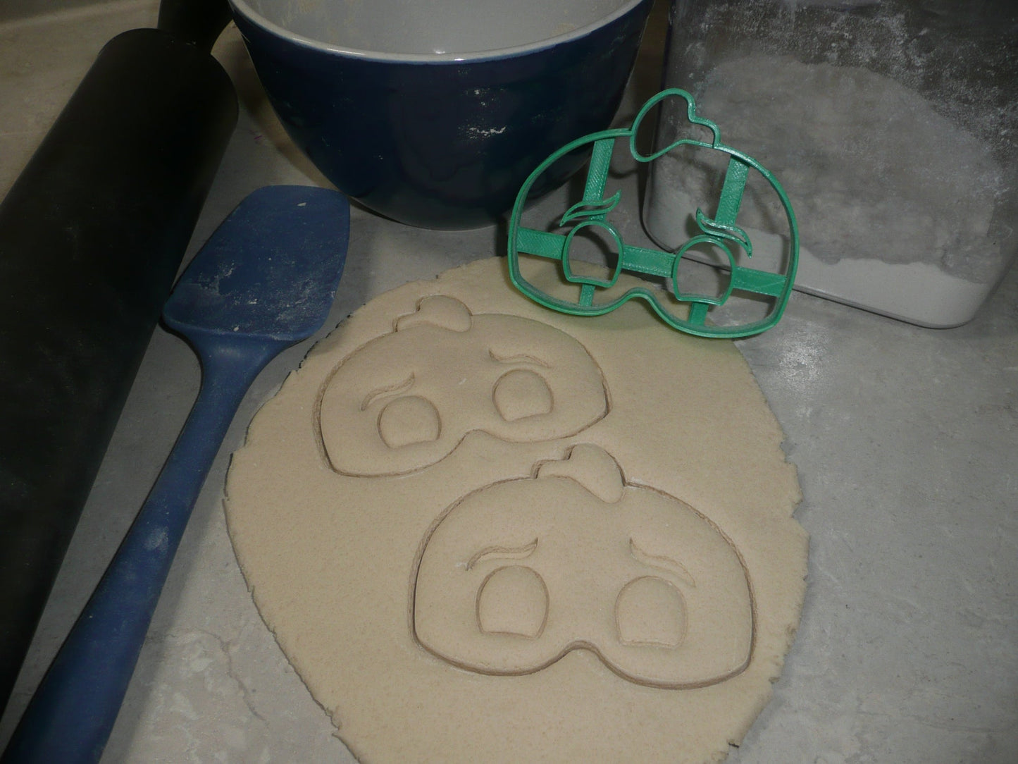 Gekko Detailed Mask PJ Masks TV Show Cookie Cutter Made In USA PR827