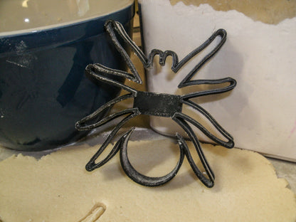 Spider Eight Legs Arachnid Halloween Scary Cookie Cutter Made In USA PR829