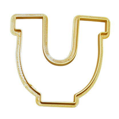 Horseshoe Horse Shoe Outline Good Luck Cookie Cutter Made In USA PR832