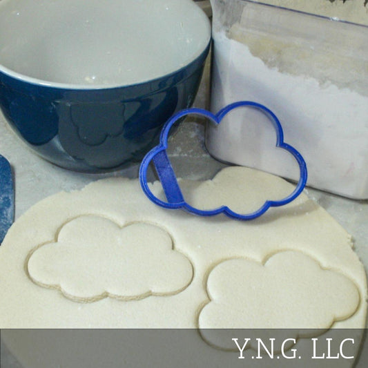 Cloud Cloudy Rain Water Vapor Weather Cookie Cutter Made In USA PR835