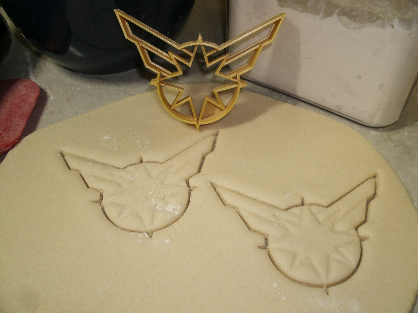 Captain Marvel Superhero Logo Comic Book Cookie Cutter Made In USA PR846
