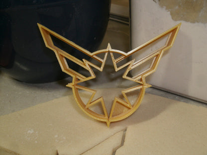 Captain Marvel Superhero Logo Comic Book Cookie Cutter Made In USA PR846