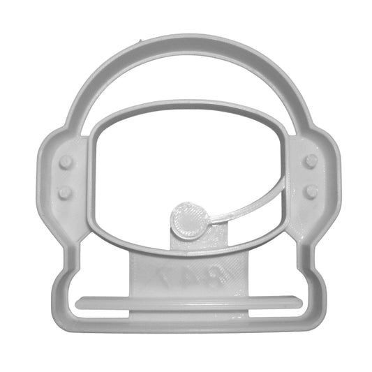 6x Astronaut Helmet Fondant Cutter Cupcake Topper 1.75 IN USA FD847