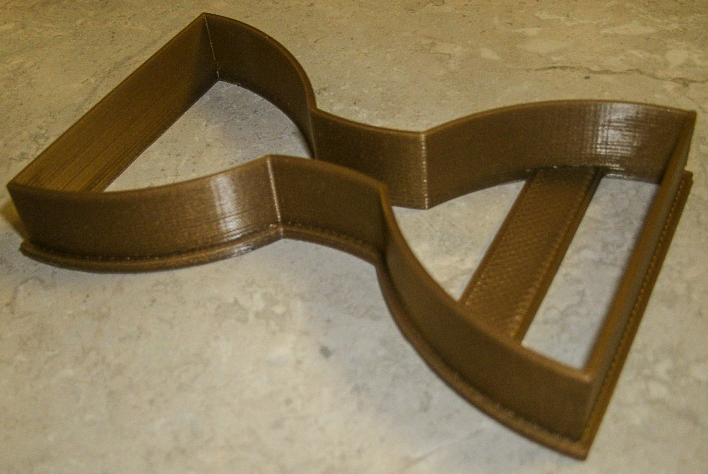 Hourglass Sandglass Sand Timer Clock Measure Cookie Cutter Made In USA PR856