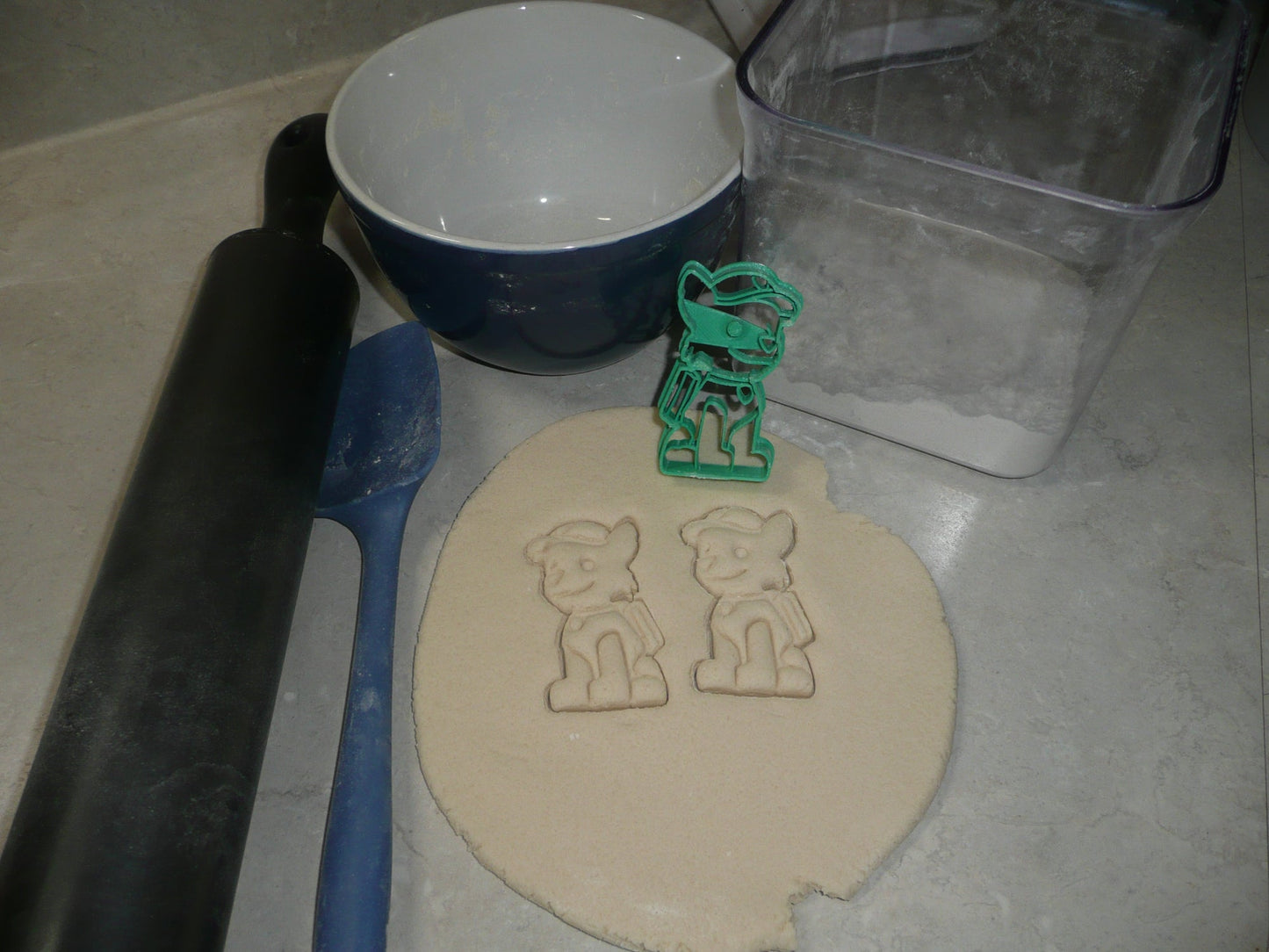 Rocky Paw Patrol Eco Rescue Pup Recycling Cookie Cutter Made In USA PR865