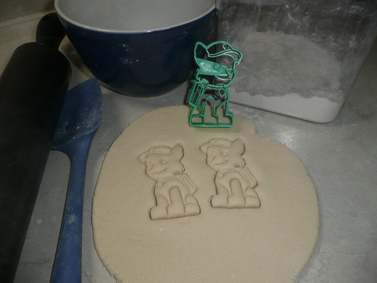 Rocky Paw Patrol Eco Rescue Pup Recycling Cookie Cutter Made In USA PR865