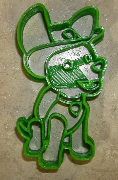 6x Tracker Paw Patrol Fondant Cutter Cupcake Topper 1.75 IN USA FD866