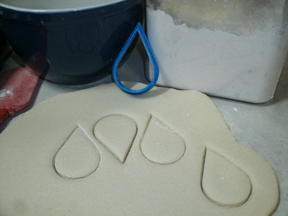 Raindrop Rain Shower Droplet Weather Cookie Cutter Made In USA PR884
