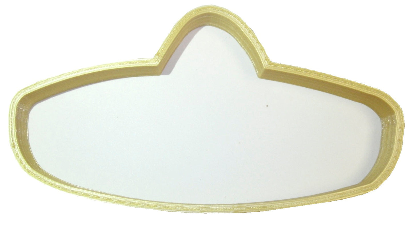 6x Sombrero Hat Fondant Cutter Cupcake Topper 1.75 IN USA FD889