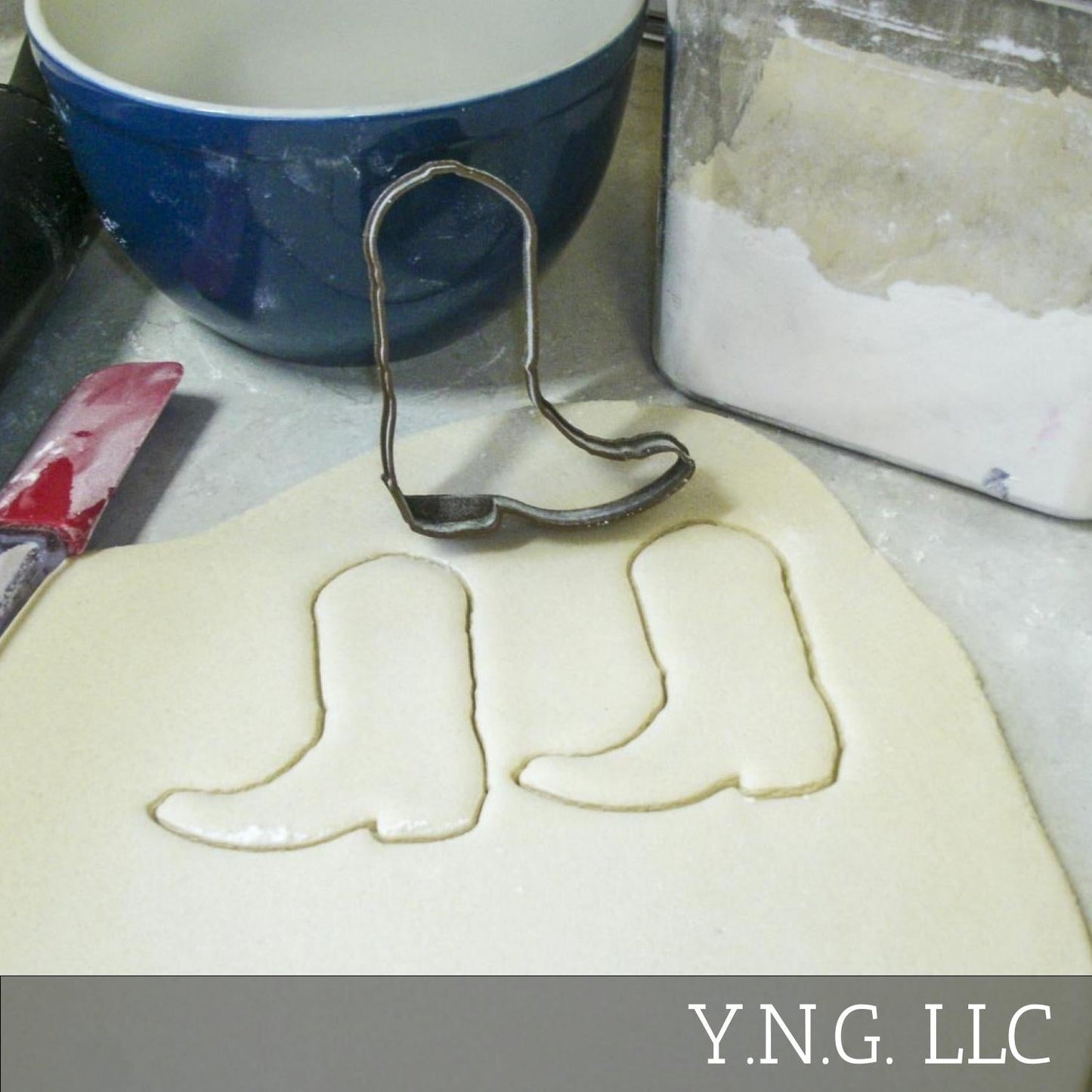 Cowboy Cowgirl Boot Shoe Outline Western Cookie Cutter Made In USA PR893