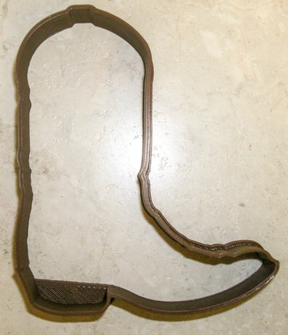 Cowboy Cowgirl Boot Shoe Outline Western Cookie Cutter Made In USA PR893