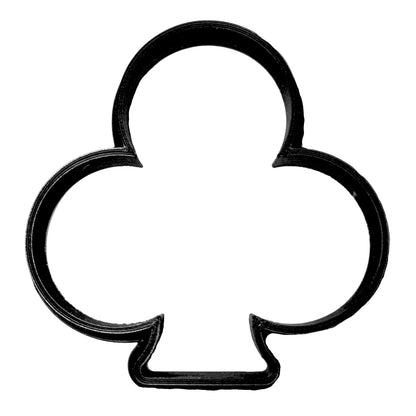Black Club Playing Cards Suits Game Cookie Cutter Made In USA PR898