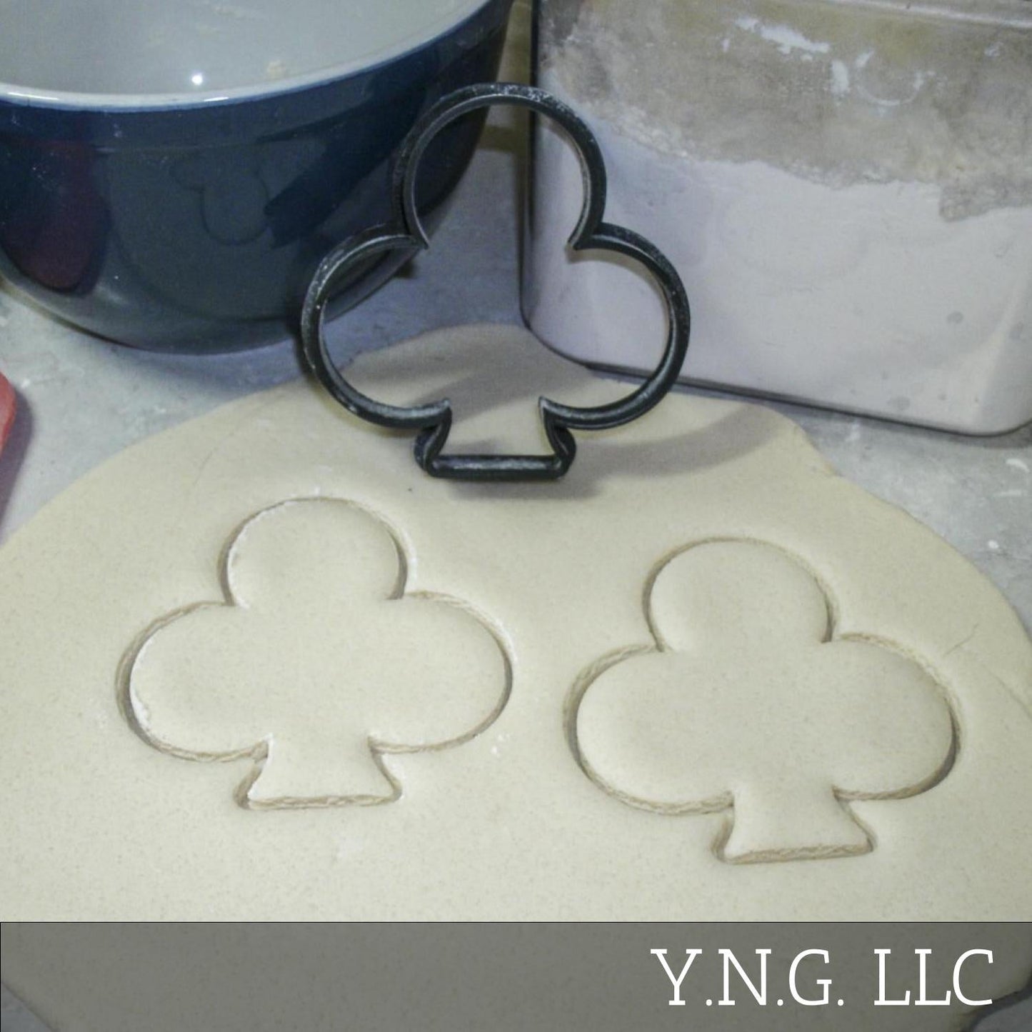 Black Club Playing Cards Suits Game Cookie Cutter Made In USA PR898