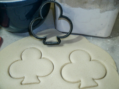 Black Club Playing Cards Suits Game Cookie Cutter Made In USA PR898