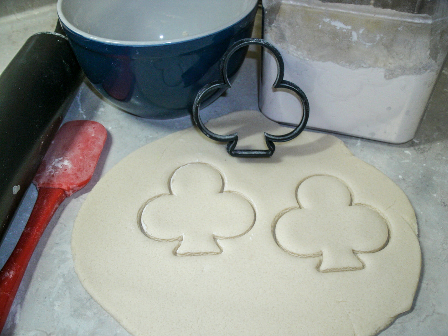 Black Club Playing Cards Suits Game Cookie Cutter Made In USA PR898