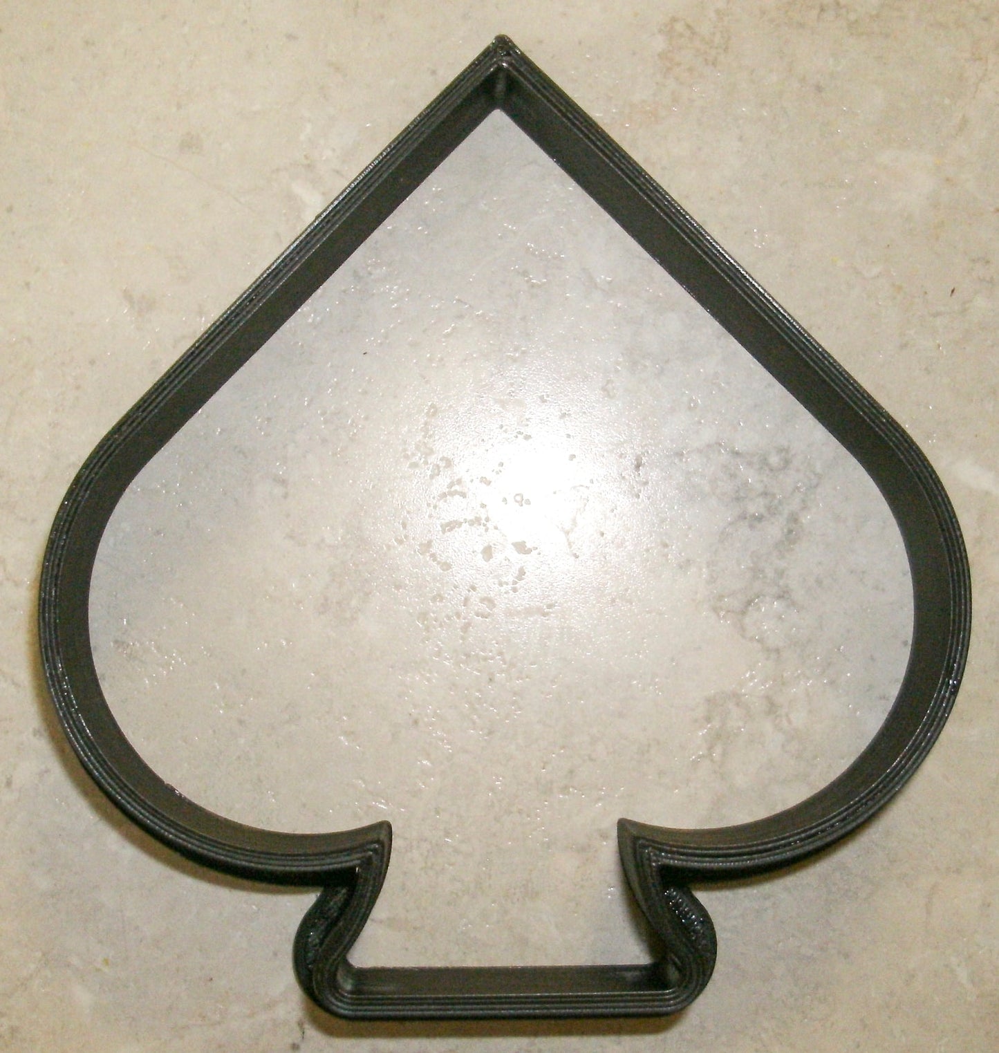 Black Spade Playing Cards Suits Game Cookie Cutter Made In USA PR899