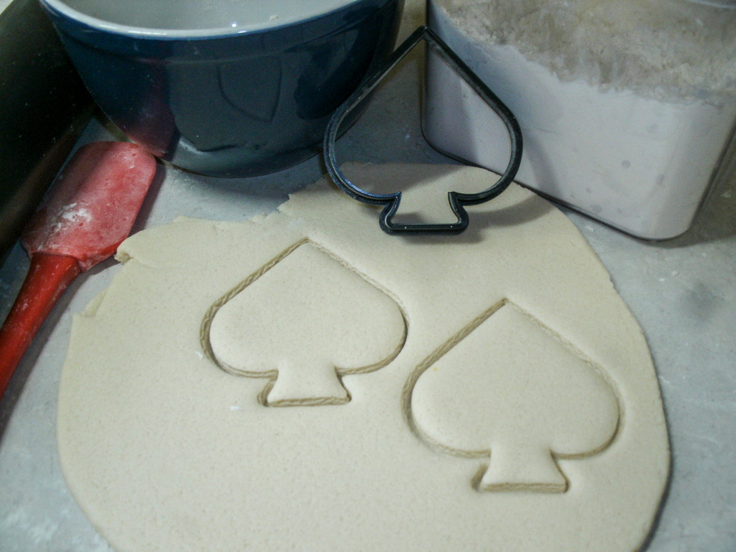 Black Spade Playing Cards Suits Game Cookie Cutter Made In USA PR899