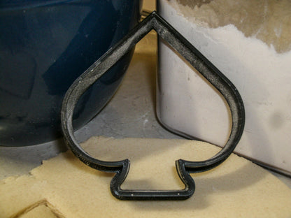 Black Spade Playing Cards Suits Game Cookie Cutter Made In USA PR899