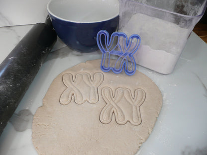 Biology Theme Chromosome DNA Brain Set Of 6 Cookie Cutters Made In USA PR9014