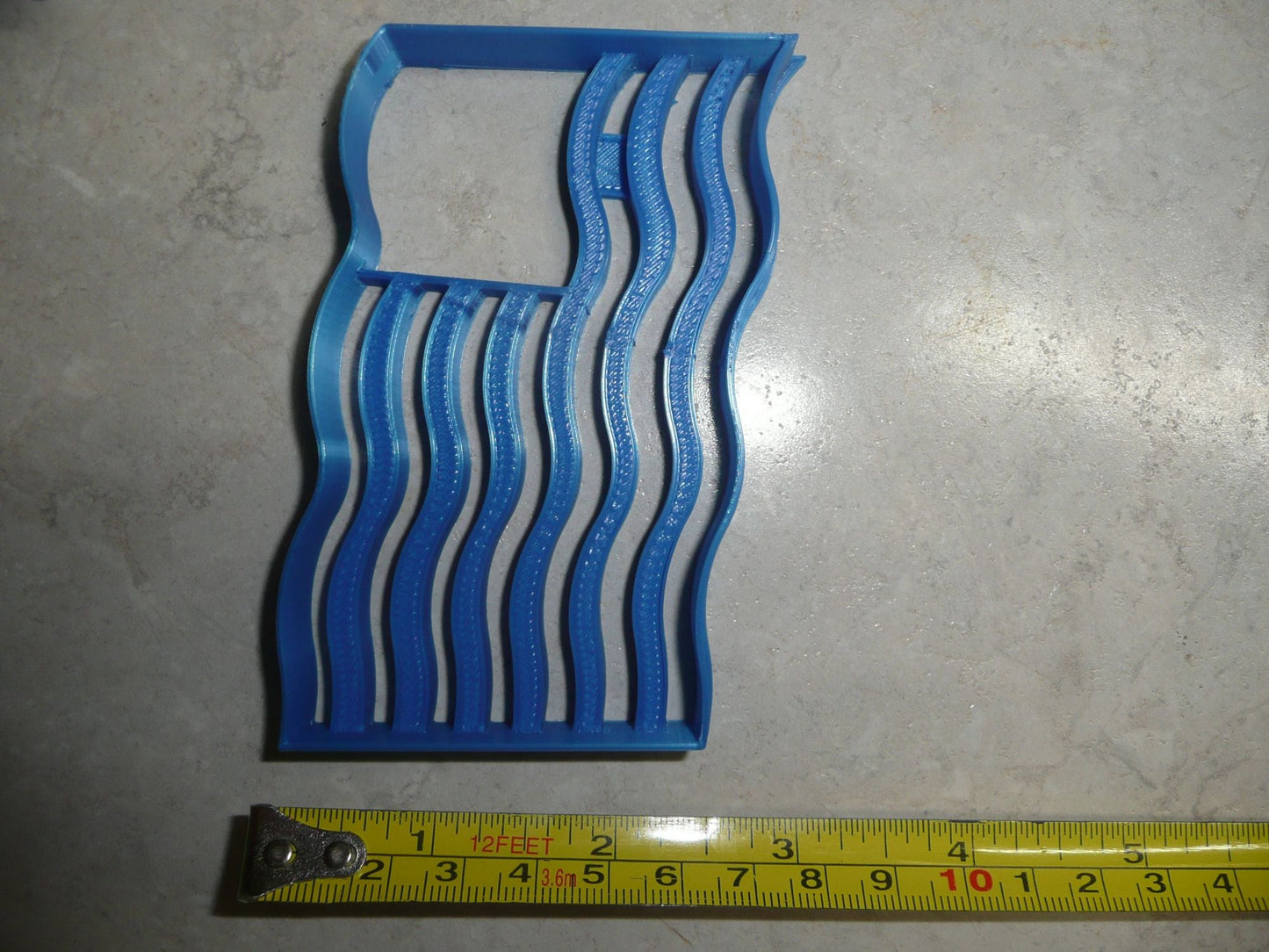 Waving American Flag United States Stars Stripes Cookie Cutter Made In USA PR902
