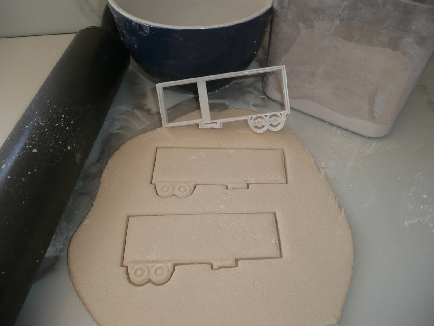 Over The Road Truck Driver Trucking Set Of 4 Cookie Cutters Made In USA PR9031