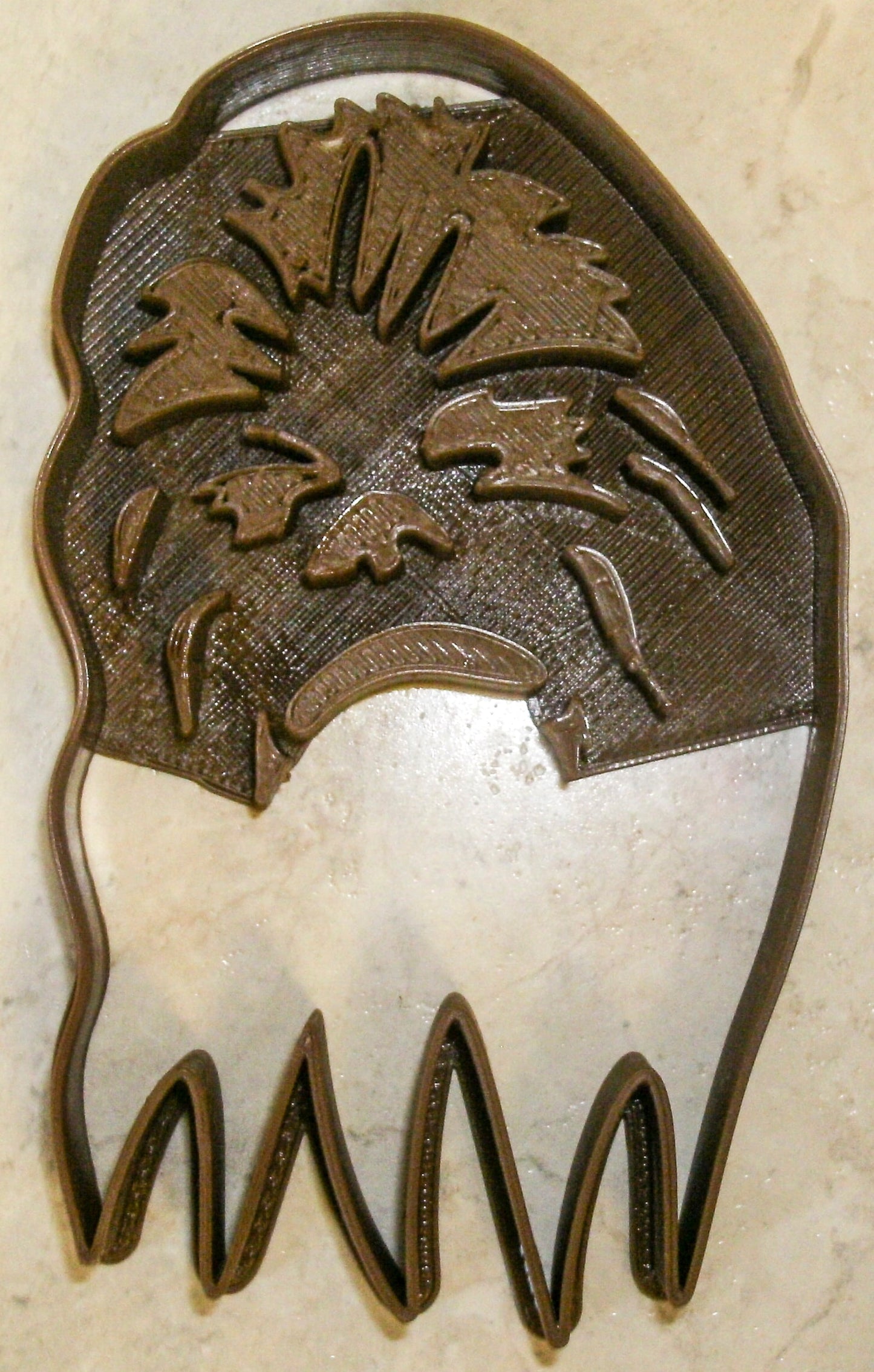 6x Chewbacca Chewie Fondant Cutter Cupcake Topper 1.75 IN USA FD904
