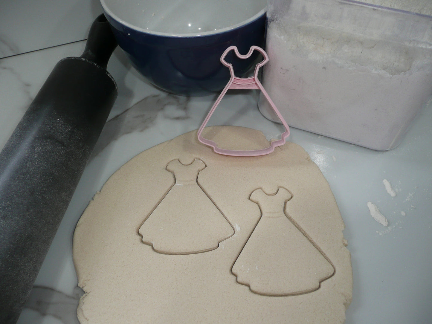 1950s Retro Ladies Vintage Outfit Set Of 3 Cookie Cutters Made In USA PR9053