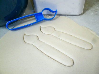 Artist Paint Brush Art Tool Supplies Cookie Cutter Made In USA PR907