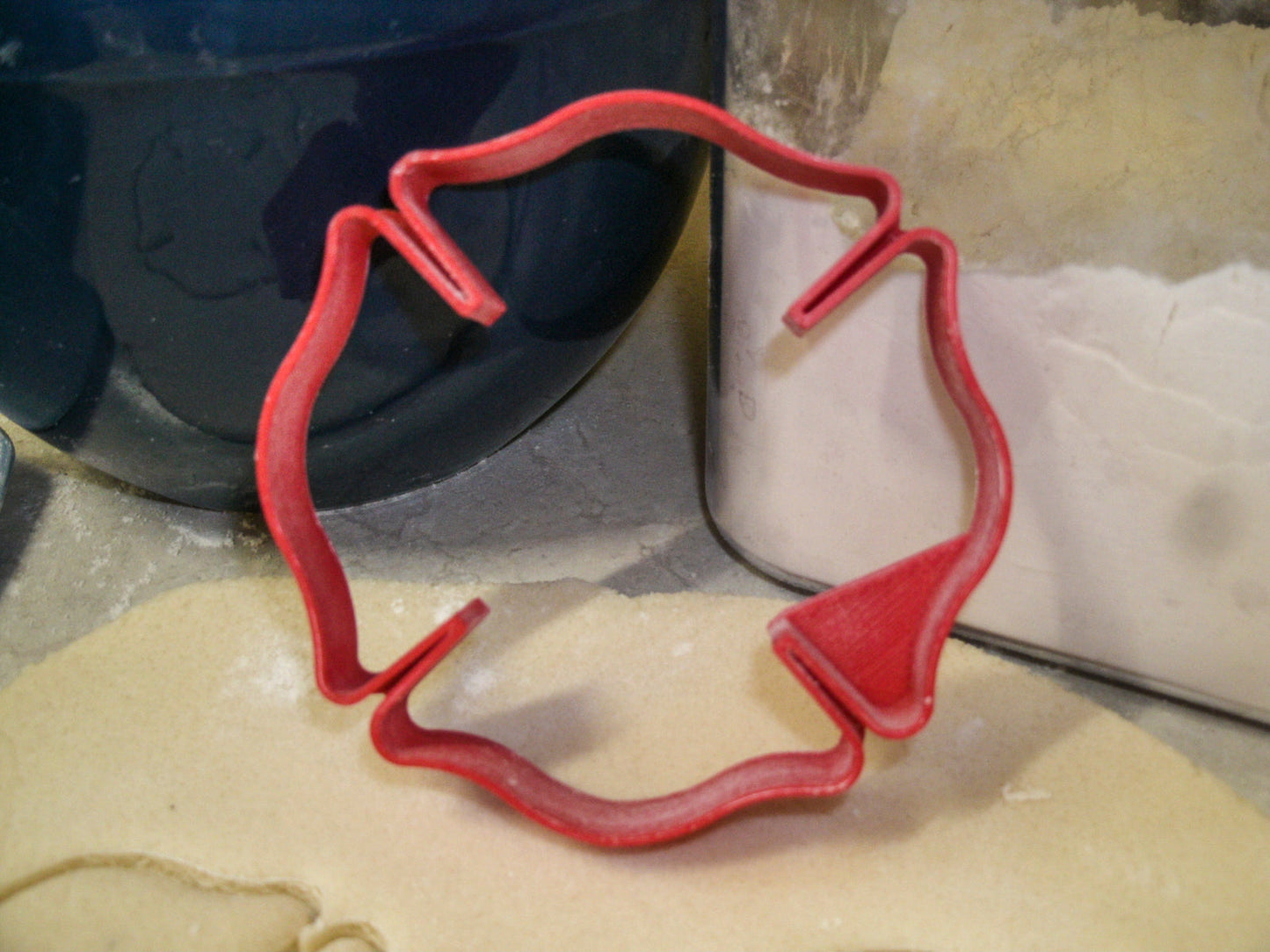 Fire Rescue Department Station Logo Cross Cookie Cutter Made In USA PR911