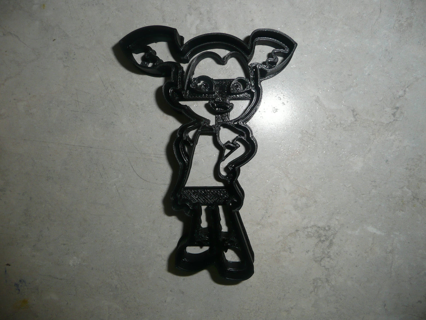 6x Vampirina Vee Fondant Cutter Cupcake Topper 1.75 IN USA FD932