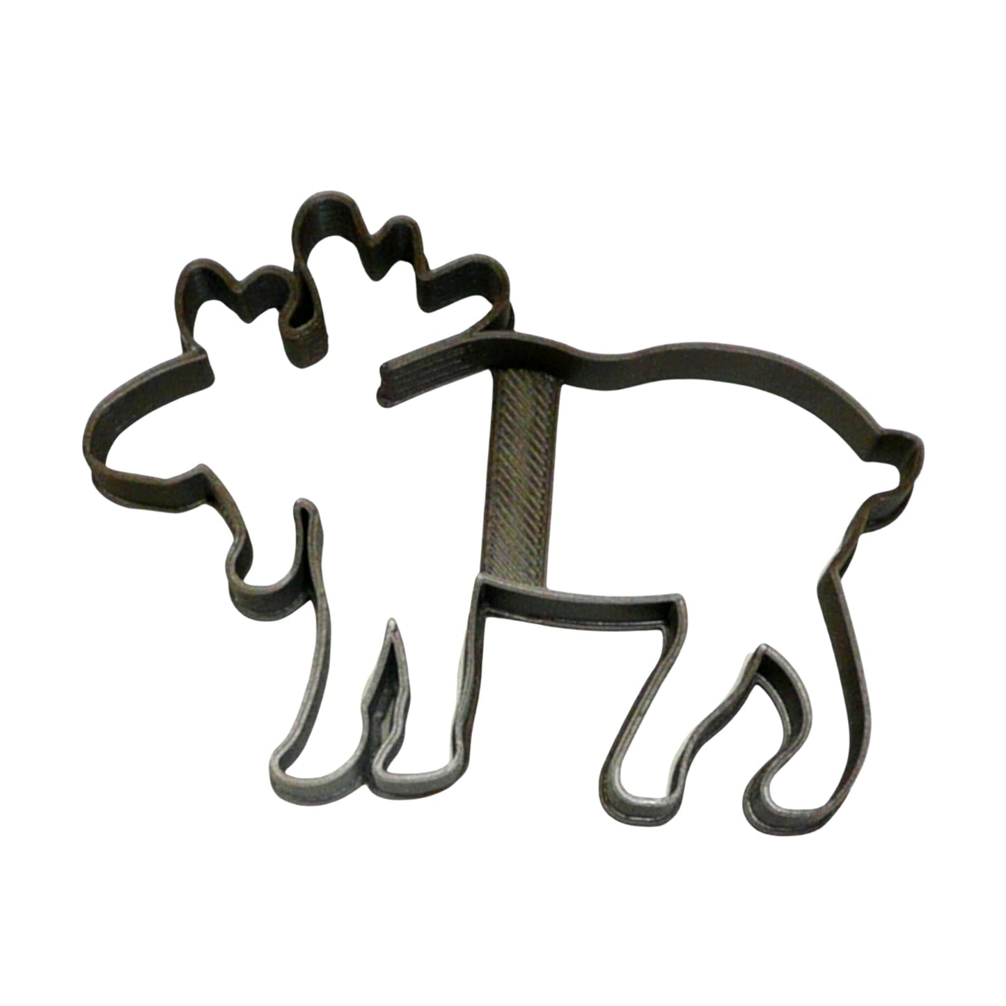 6x Moose Outline Fondant Cutter Cupcake Topper 1.75 IN USA FD94